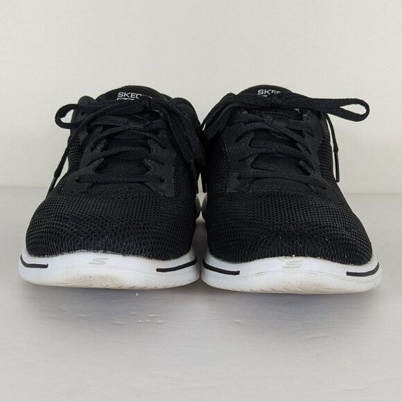 Skechers Black and White Sneakers Women's 9.5 - Picture 6 of 10